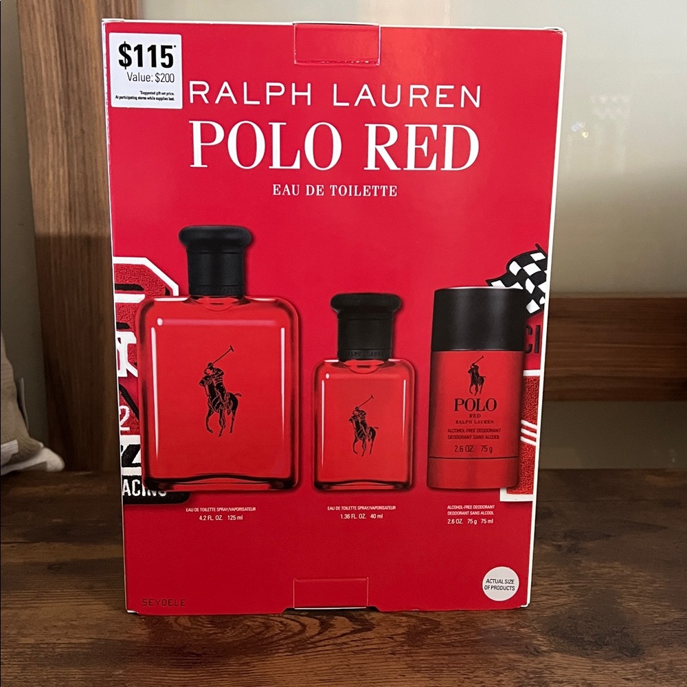 Ralph Lauren Polo Red Eau de Toilette Gift Set